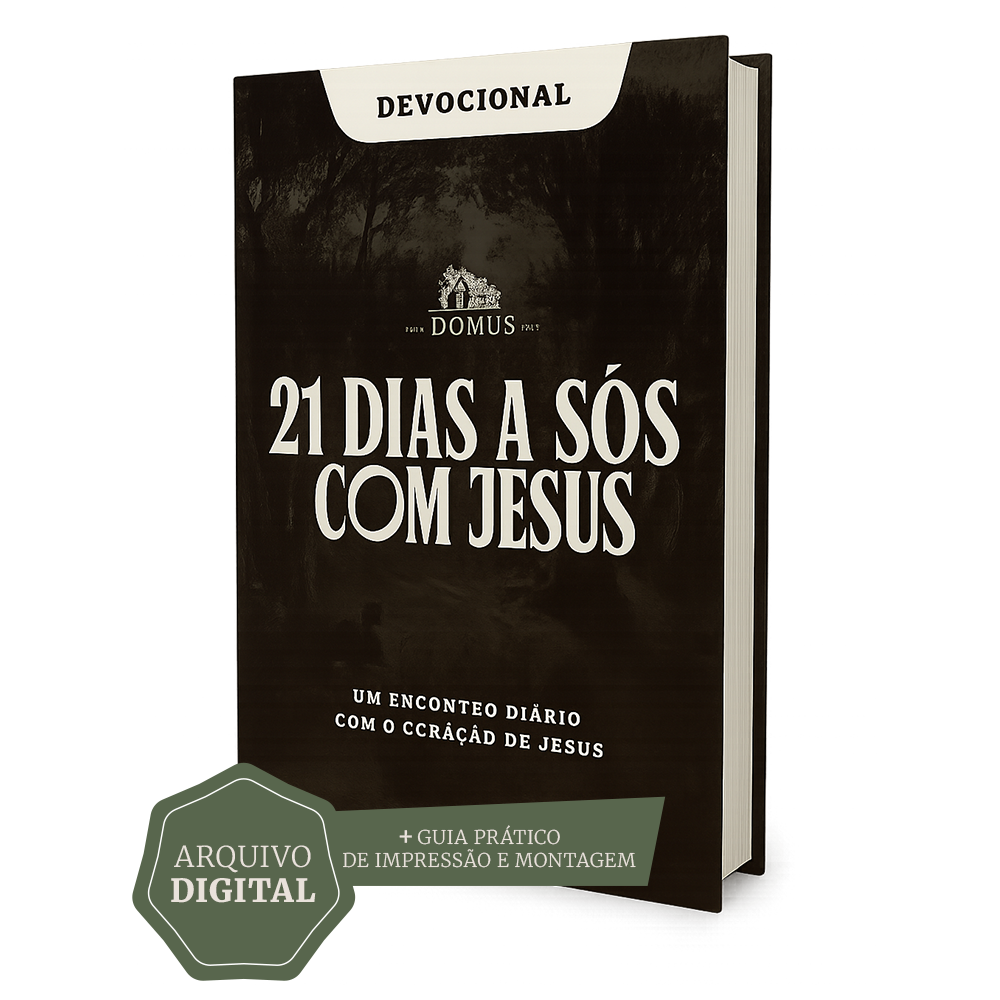 Capa do Devocional 21 Dias a Sós com Jesus